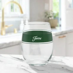 15 oz. Fiesta® Frame Stemless Wine Jade – Set of 4|Fiesta Factory Direct Online