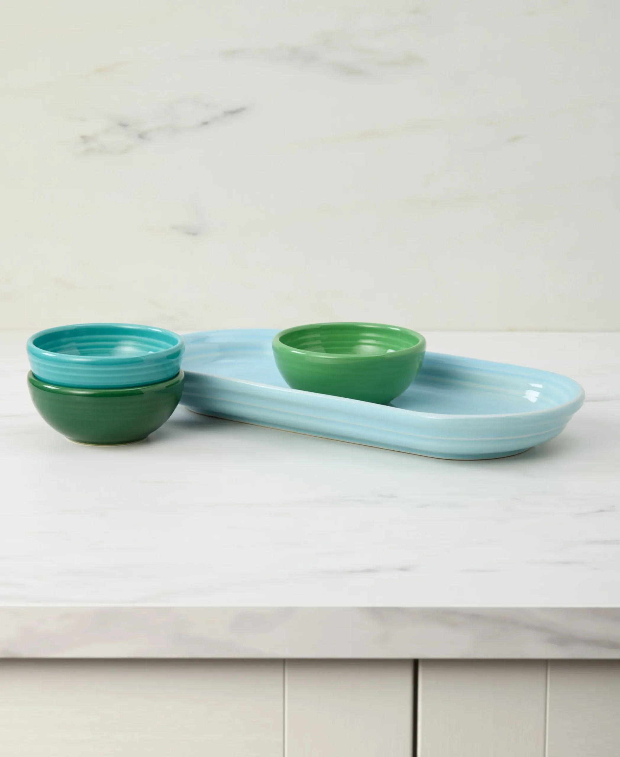 Aegean Mixed Colors 4-Piece Condiment Set|Fiesta Factory Direct New