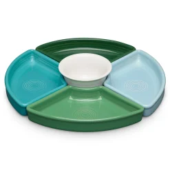 Aegean 5-Piece Mixed Colors Entertaining Set 8 1/5 Inch|Fiesta Factory Direct Sale