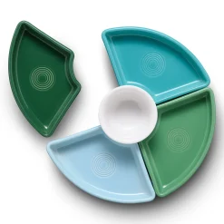 Aegean 5-Piece Mixed Colors Entertaining Set 8 1/5 Inch|Fiesta Factory Direct Sale
