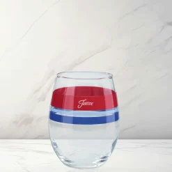 Americana 15 oz. Edgeline Stemless Wine – Set of 4|Fiesta Factory Direct Outlet