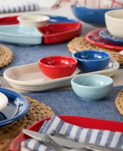 Americana Mixed Colors 4-Piece Condiment Set|Fiesta Factory Direct Discount
