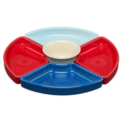 Americana 5-Piece Mixed Colors Entertaining Set 8 1/5 Inch|Fiesta Factory Direct Sale