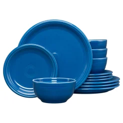 Bistro Coupe 12-Piece Dinnerware Set, Service for 4|Fiesta Factory Direct Hot