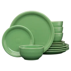 Bistro Coupe 12-Piece Dinnerware Set, Service for 4|Fiesta Factory Direct Hot