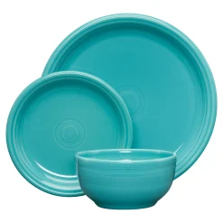 Bistro Coupe 3-Piece Place Setting, Service for 1|Fiesta Factory Direct Clearance
