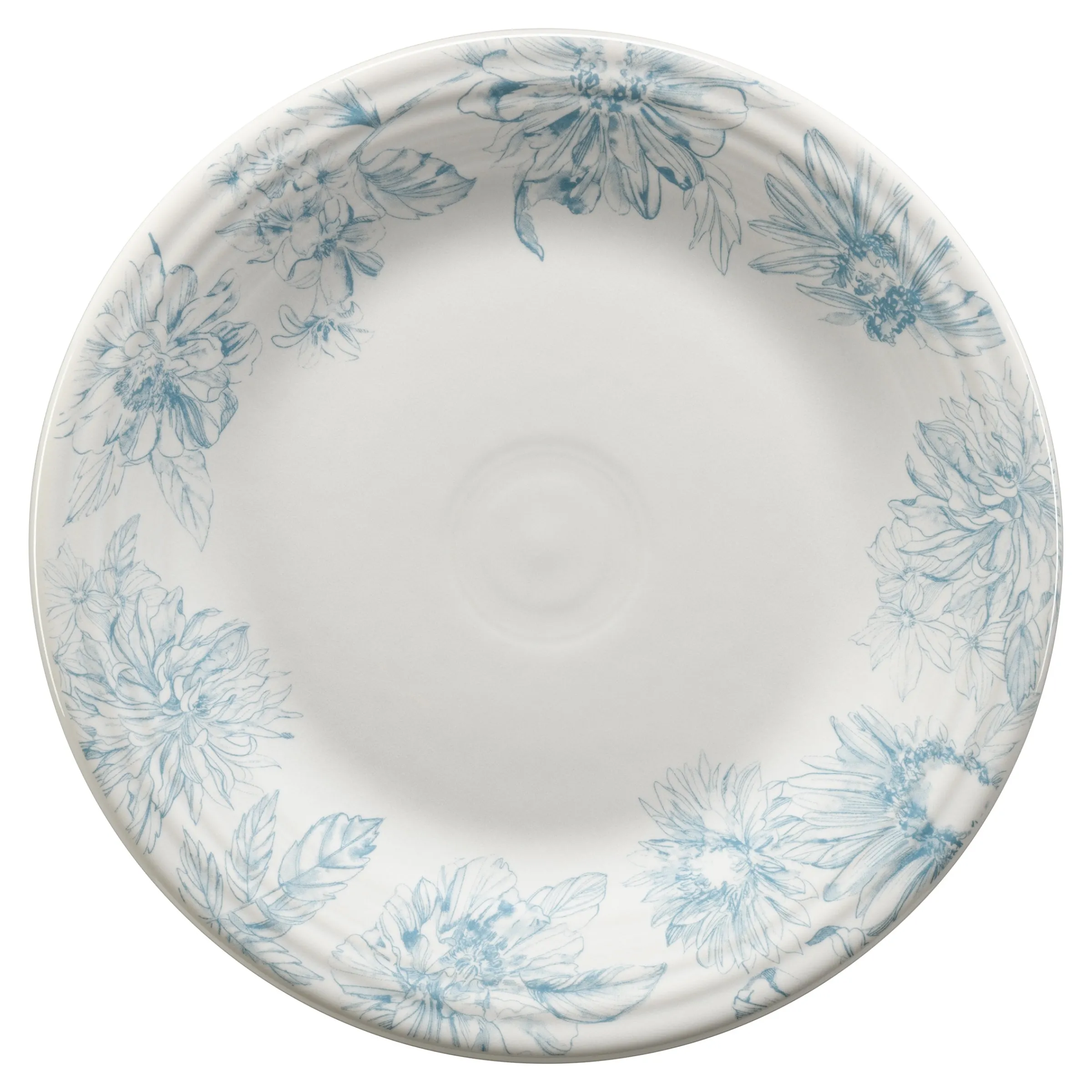 Botanical Floral Classic Rim 10 1/2 Inch Dinner Plate|Fiesta Factory Direct New