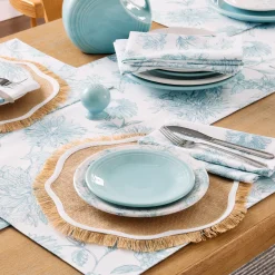 Botanical Floral Placemat Set of 4|Fiesta Factory Direct Sale