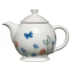 Breezy Floral 44 OZ Covered Teapot|Fiesta Factory Direct Outlet