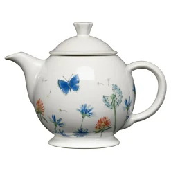 Breezy Floral 44 OZ Covered Teapot|Fiesta Factory Direct Outlet