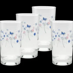 Breezy Floral 7 oz. Juice Glass – Set of 4|Fiesta Factory Direct Sale