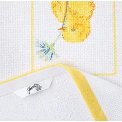 Breezy Floral Easter Chick Kitchen Towels 2-Pack Set|Fiesta Factory Direct Outlet