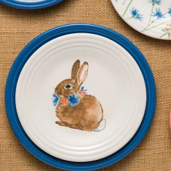 Breezy Floral Easter Classic Rim 9 Inch Luncheon Plate|Fiesta Factory Direct