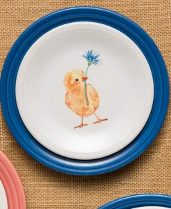 Breezy Floral Easter Classic Rim 7 1/4 Inch Salad Plate|Fiesta Factory Direct Discount