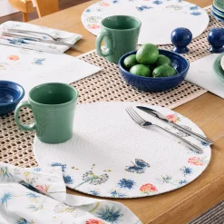Breezy Floral Napkin Set of 4|Fiesta Factory Direct Clearance