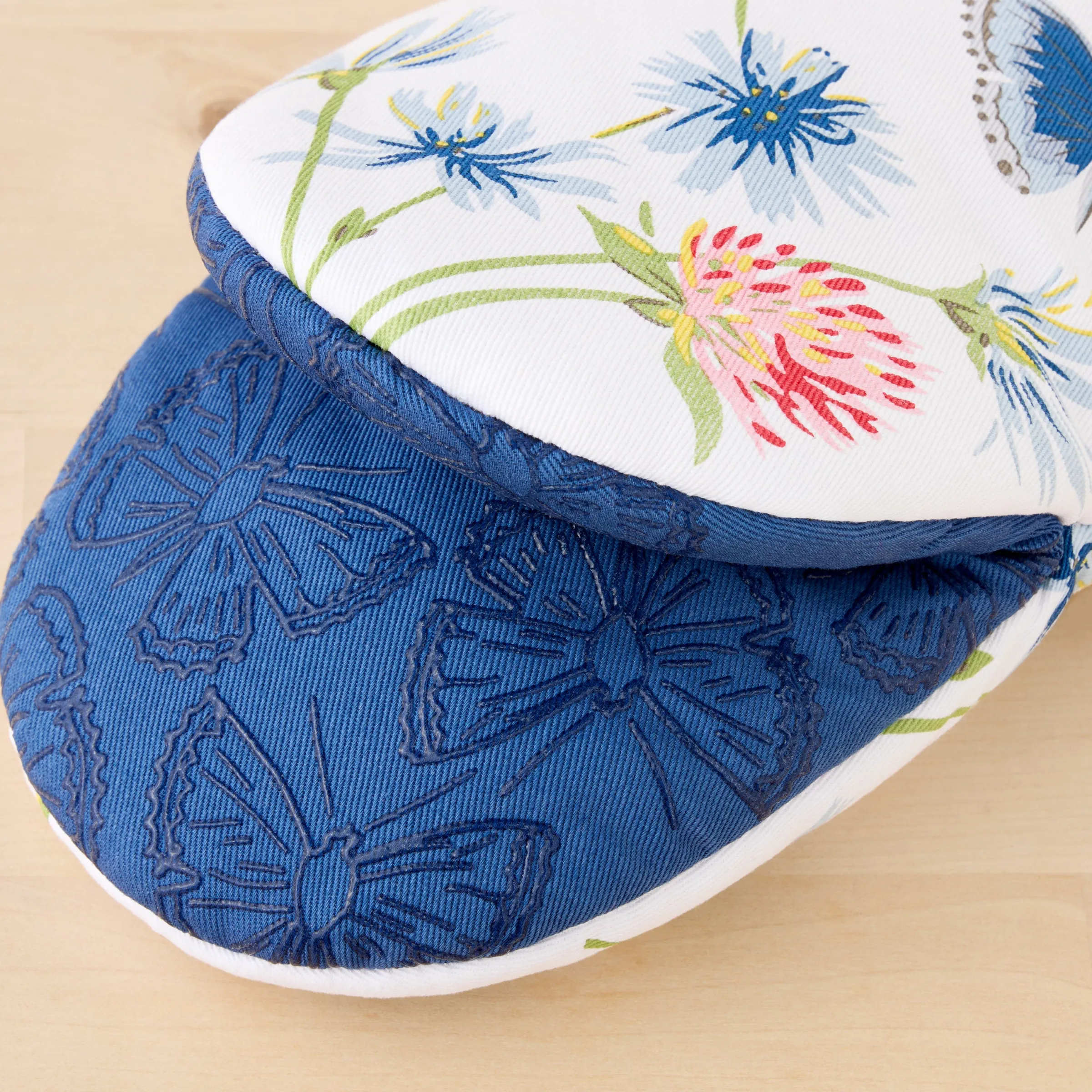 Breezy Floral 4-Pack Oven Mitt Set|Fiesta Factory Direct Online