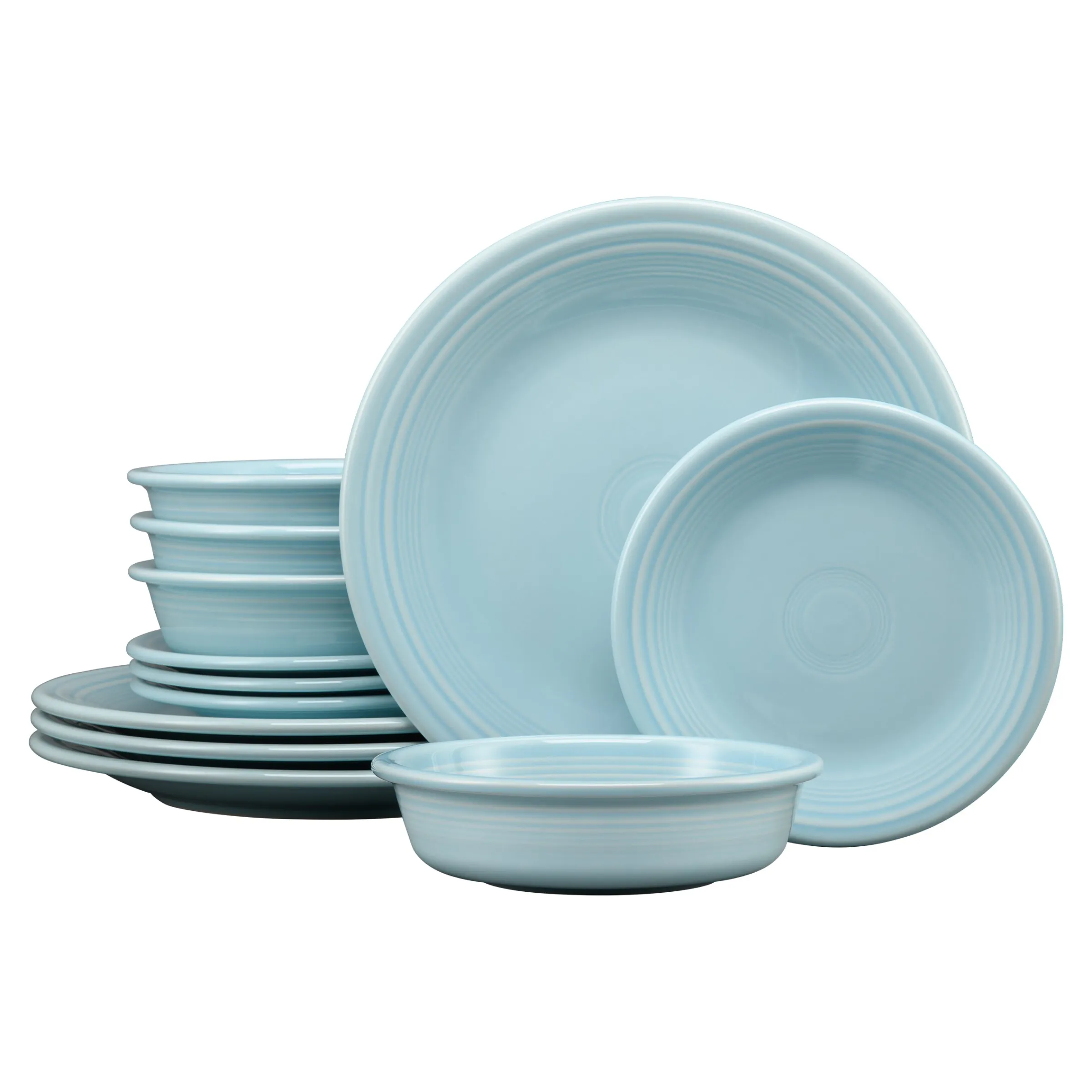 Classic Rim 12-Piece Dinnerware Set, Service for 4|Fiesta Factory Direct Best