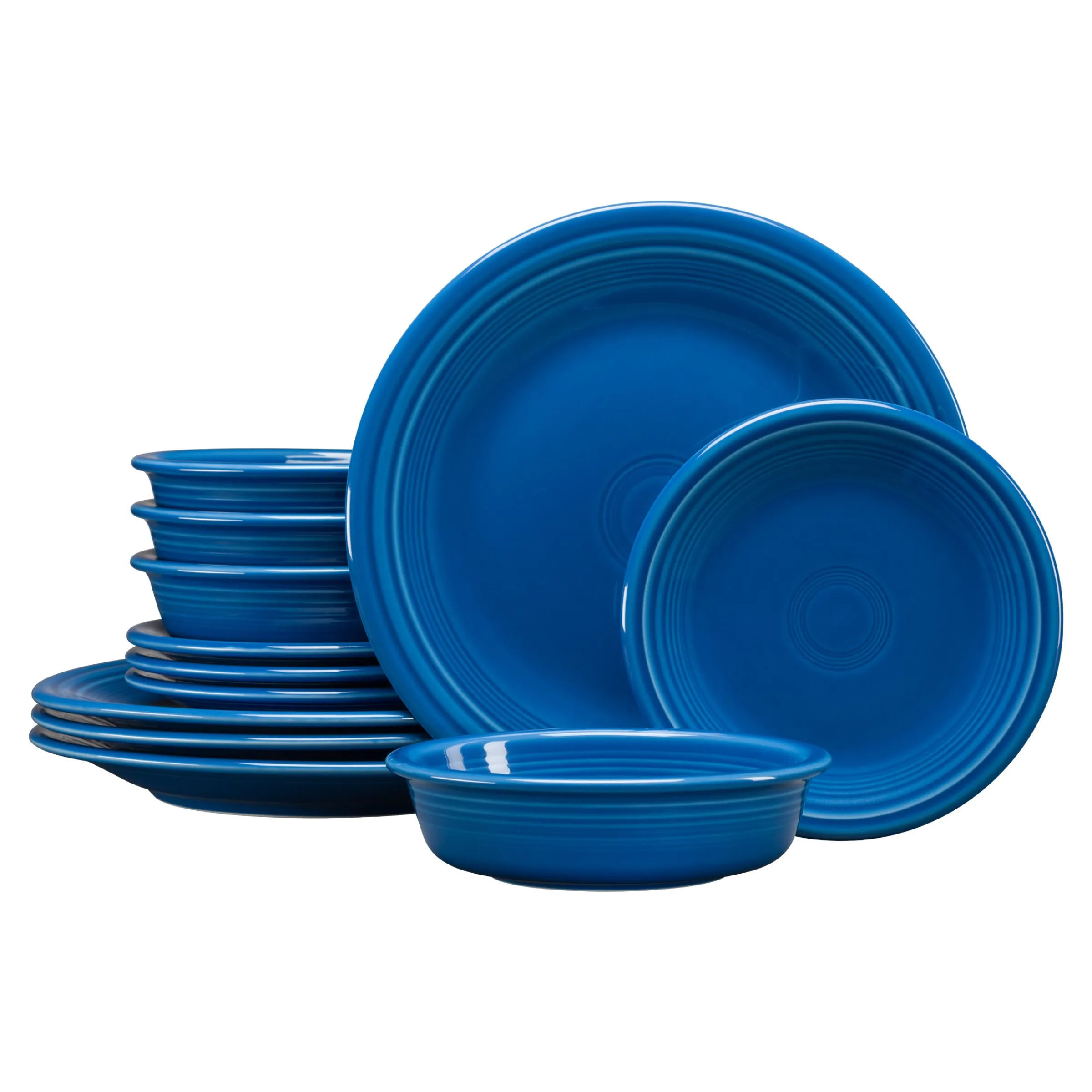 Classic Rim 12-Piece Dinnerware Set, Service for 4|Fiesta Factory Direct Best
