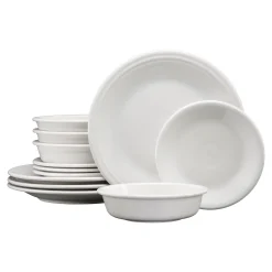 Classic Rim 12-Piece Dinnerware Set, Service for 4|Fiesta Factory Direct Best