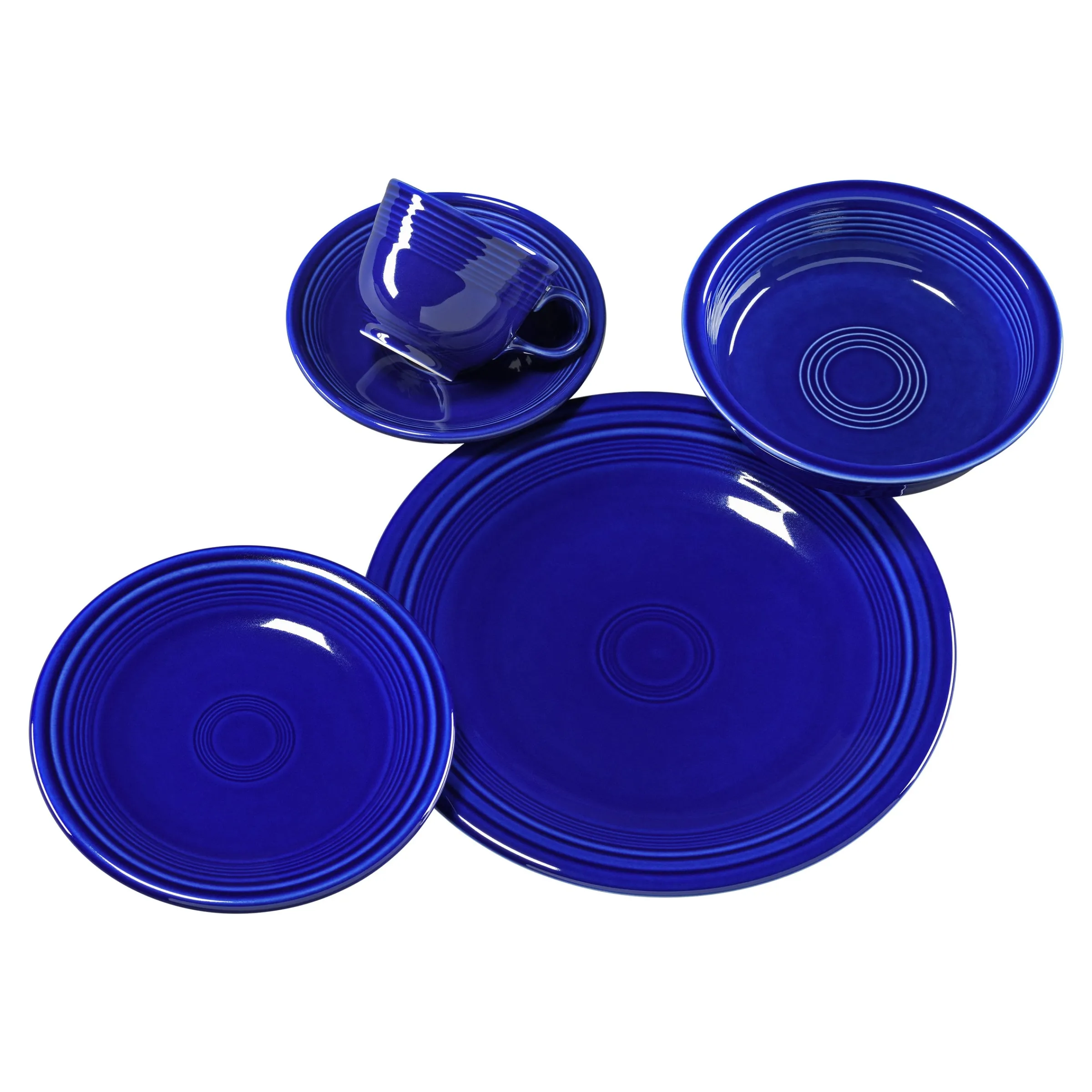 Classic Rim 5-Piece Place Setting, Service for 1|Fiesta Factory Direct New