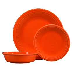 Classic Rim 3-Piece Place Setting, Service for 1|Fiesta Factory Direct Discount