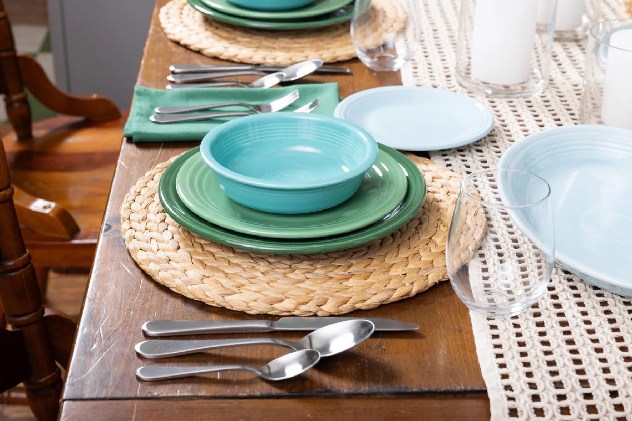 Classic Rim 3-Piece Place Setting, Service for 1 Foundry|Fiesta Factory Direct Online
