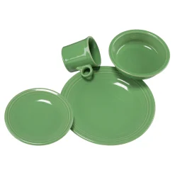 Classic Rim 4-Piece Place Setting, Service for 1|Fiesta Factory Direct Outlet