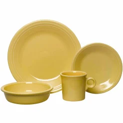 Classic Rim 4-Piece Place Setting, Service for 1|Fiesta Factory Direct Outlet