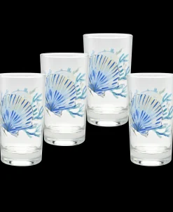 Coastal Shores 7 oz. Juice Glass – Set of 4|Fiesta Factory Direct Outlet
