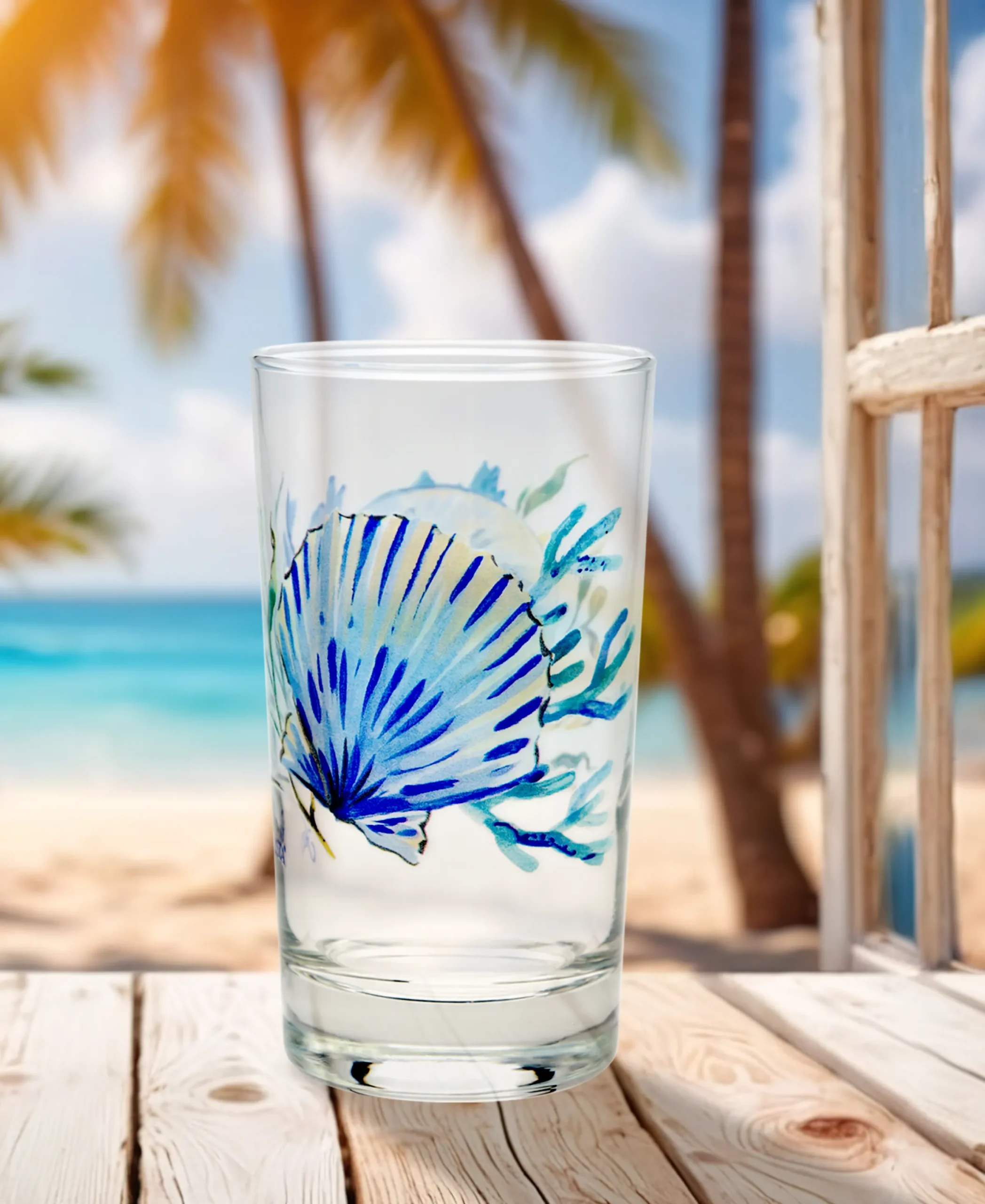 Coastal Shores 7 oz. Juice Glass – Set of 4|Fiesta Factory Direct Outlet