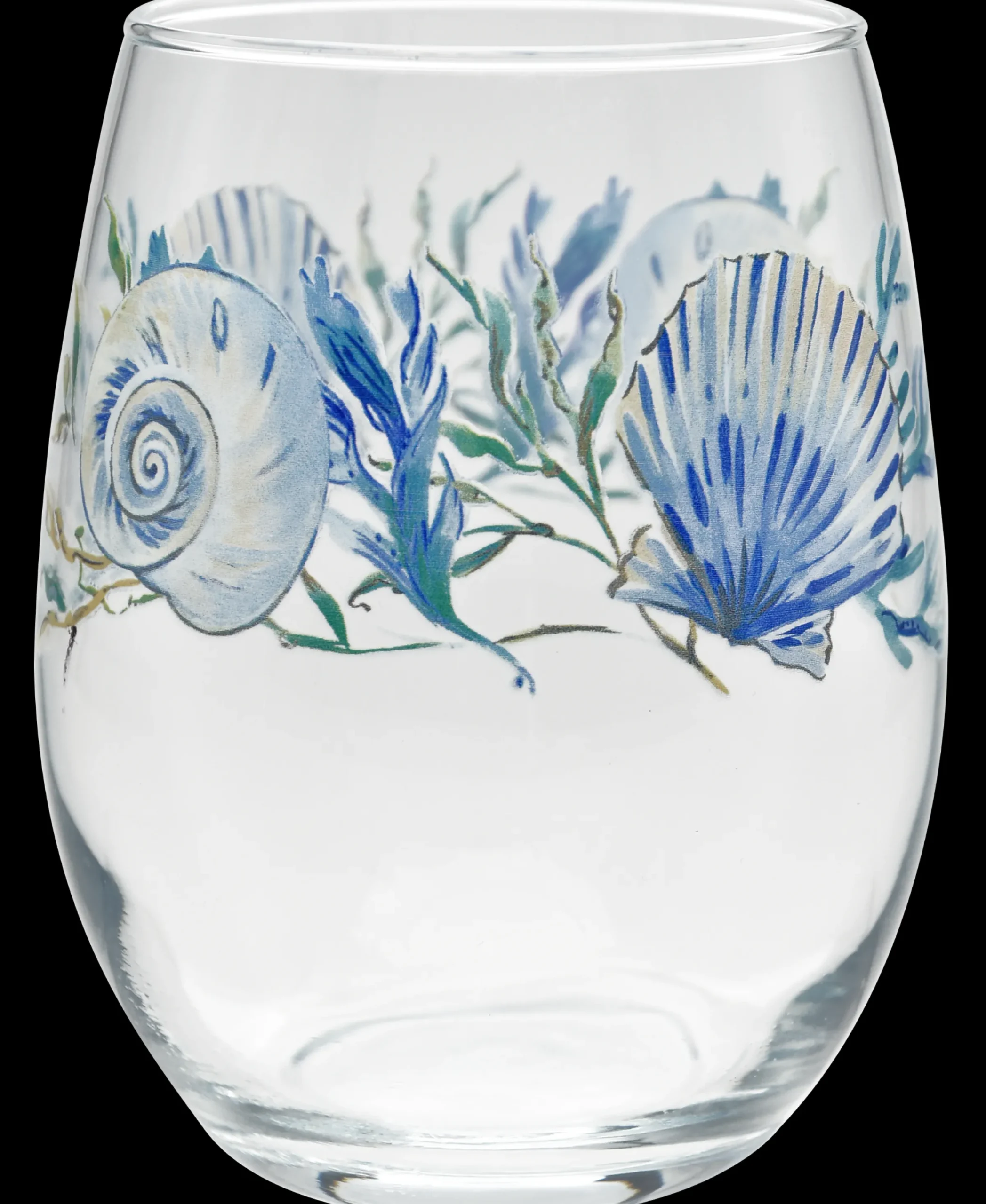 Coastal Shores 15 oz. Stemless Wine Glass – Set of 4|Fiesta Factory Direct Online