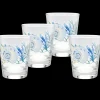 Coastal Shores 15 oz. Tapered Double Old Fashion Glass – Set of 4|Fiesta Factory Direct New