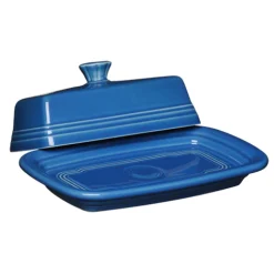 Extra Large Covered Butter Dish 8 1/8 Inch x 5 1/8 Inch|Fiesta Factory Direct Best