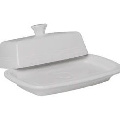 Extra Large Covered Butter Dish 8 1/8 Inch x 5 1/8 Inch|Fiesta Factory Direct Best