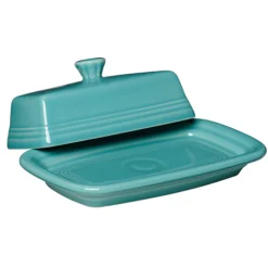 Extra Large Covered Butter Dish 8 1/8 Inch x 5 1/8 Inch|Fiesta Factory Direct Best