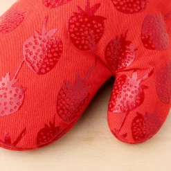 Falling Strawberries 4-Pack Oven Mitt Set|Fiesta Factory Direct Best