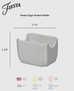 Fiesta 3 1/2 Inch Sugar Packet Holder|Fiesta Factory Direct Sale