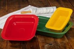 Fiesta 10 3/4 Inch x 5 3/4 Inch Loaf Pan Baker 1.4 Quarts|Fiesta Factory Direct Hot