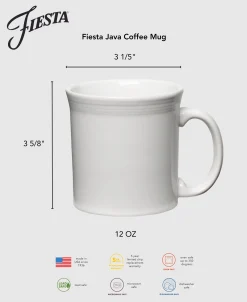Fiesta 12 OZ Java Coffee Mug|Fiesta Factory Direct Outlet