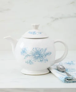 Fiesta Botanical Floral 44 OZ Covered Teapot|Fiesta Factory Direct Sale