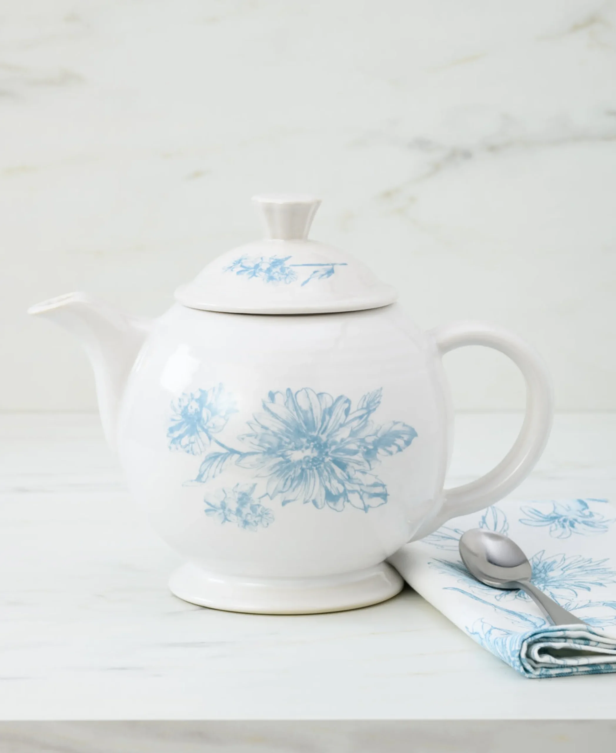 Fiesta Botanical Floral 44 OZ Covered Teapot|Fiesta Factory Direct Sale