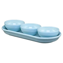 Fiesta 4-Piece Condiment Set Sky|Fiesta Factory Direct Discount