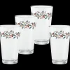 Holly Berry Christmas 16 oz. Cooler - Set of 4|Fiesta Factory Direct Sale
