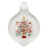 Holly Berry Christmas Tree 8 3/4 Inch Ornament Shaped Plate|Fiesta Factory Direct Clearance