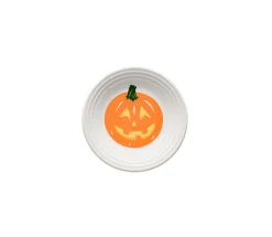 Jack-o-Lantern Pumpkin Classic Rim 6 1/8 Inch Appetizer Plate|Fiesta Factory Direct Hot