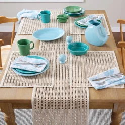 Kai Macrame Placemat Set of 4|Fiesta Factory Direct Best