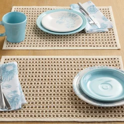 Kai Macrame Placemat Set of 4|Fiesta Factory Direct Best