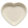 Linen 7 1/2 Inch Medium Heart Shaped Bowl 17 OZ|Fiesta Factory Direct Best
