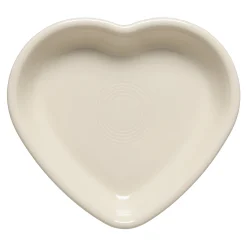 Linen 7 1/2 Inch Medium Heart Shaped Bowl 17 OZ|Fiesta Factory Direct Best