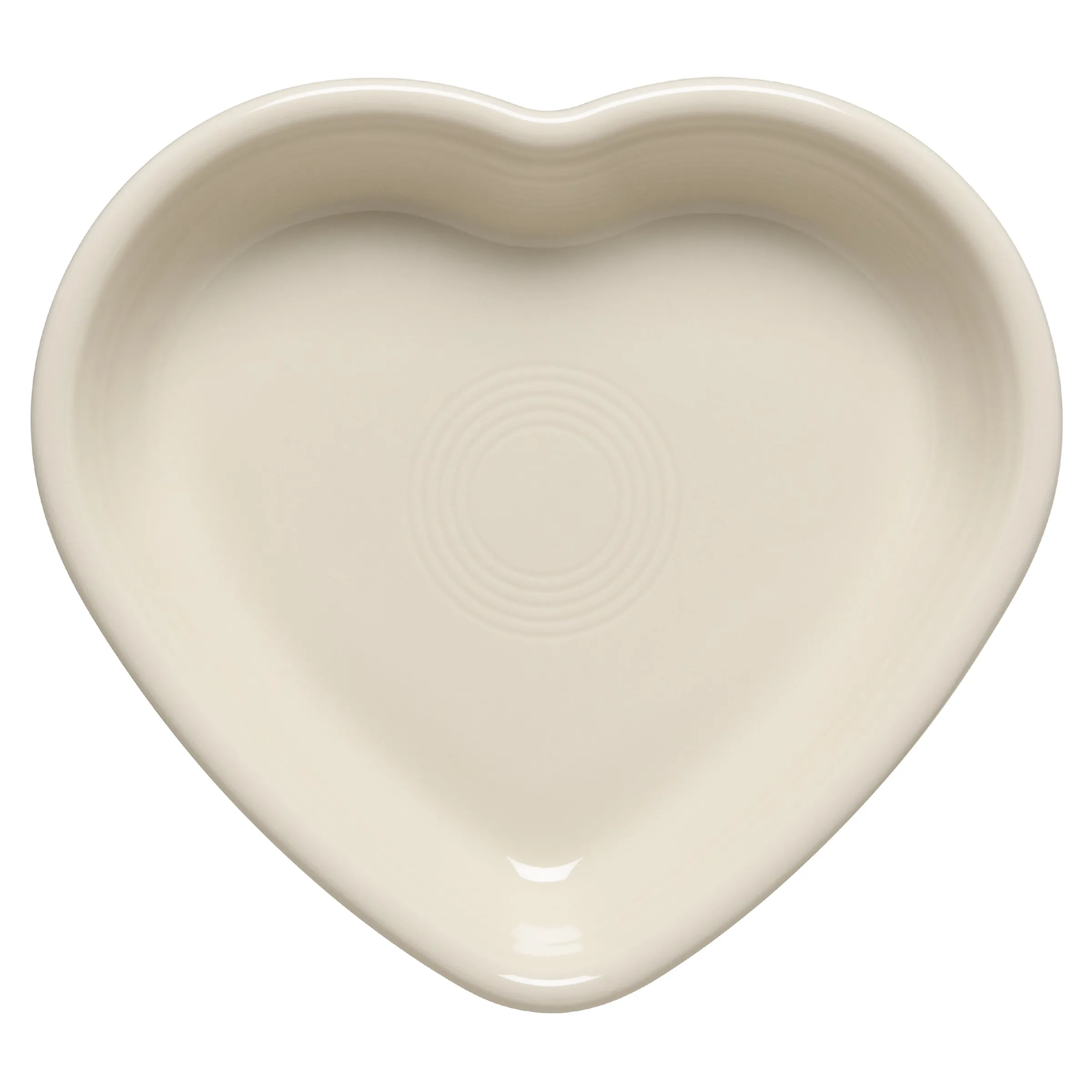 Linen 7 1/2 Inch Medium Heart Shaped Bowl 17 OZ|Fiesta Factory Direct Best